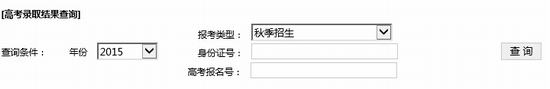 2015年上海工程技术大学高考录取查询入口1