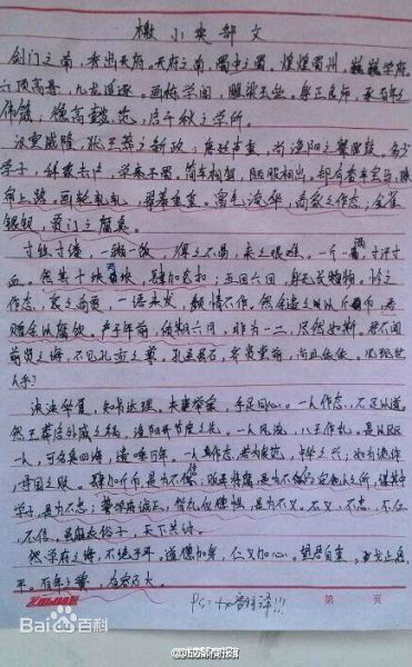 高中生《檄小卖部文》 怒批黑心小卖部 2