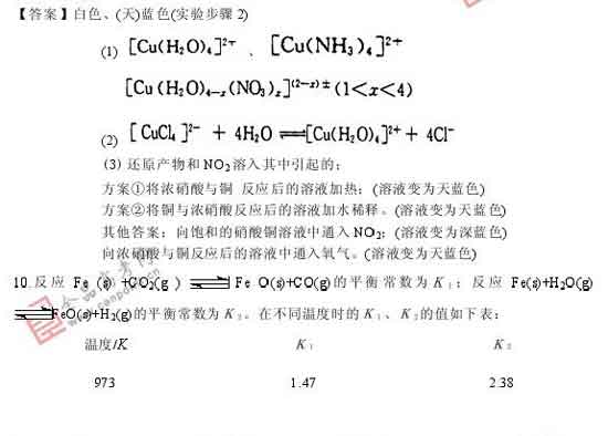 2008年高考最有可能考到的20题(化学)24