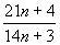 代数式的变形（整式与分式）21