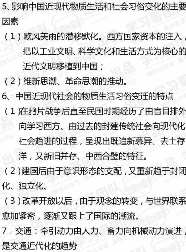 高中历史必修二知识点全汇总35