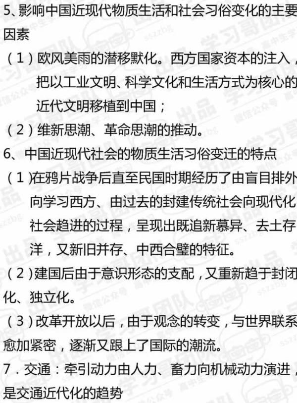 高中历史必修二知识点全汇总35