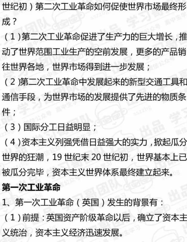 高中历史必修二知识点全汇总15