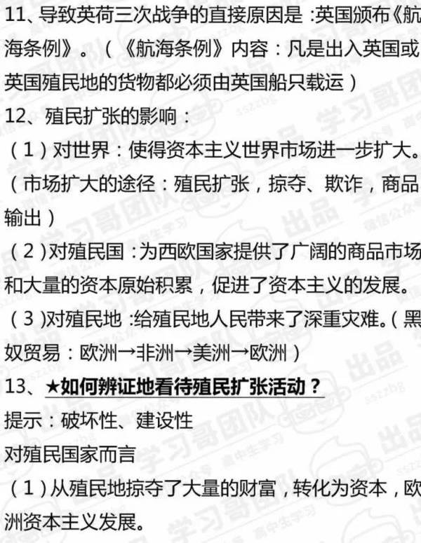 高中历史必修二知识点全汇总13