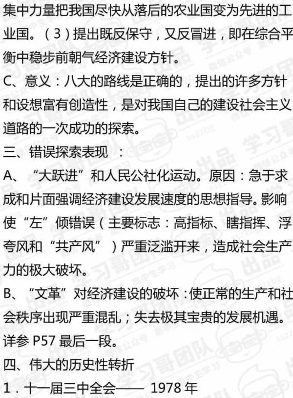 高中历史必修二知识点全汇总30