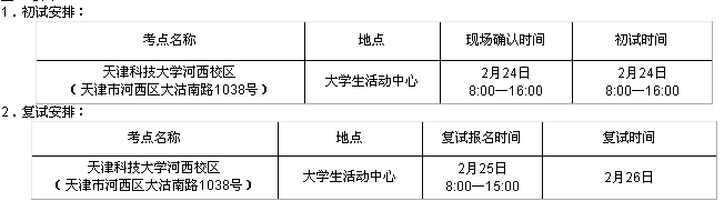 天津科技大学2017年表演（服装表演）专业招生简章1