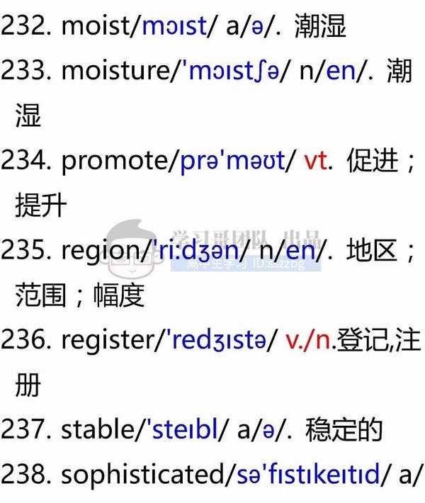 英语易混易错词汇全解析！48