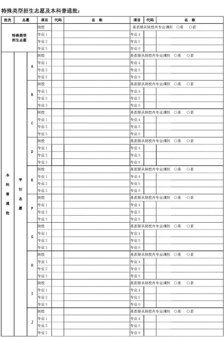 2019北京高招志愿填报须知4