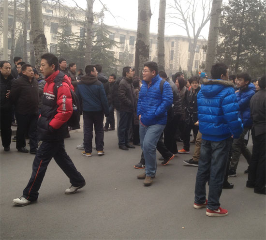 北京科技大学2014年自主招生测试现场3